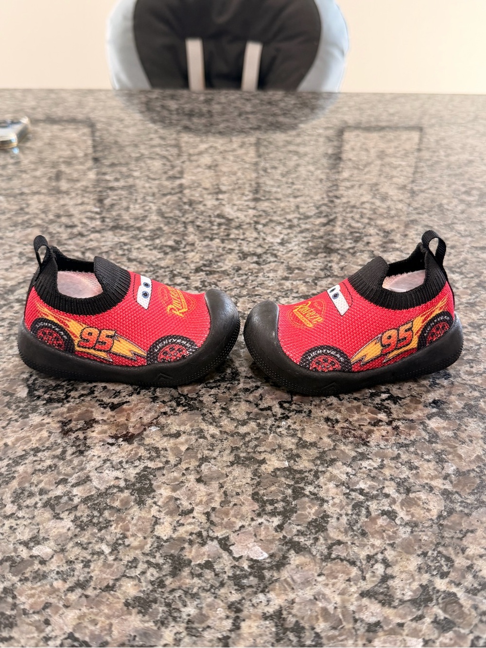 Disney Red Lightning McQueen Slip-On Water Shoes - Picture 2 of 4